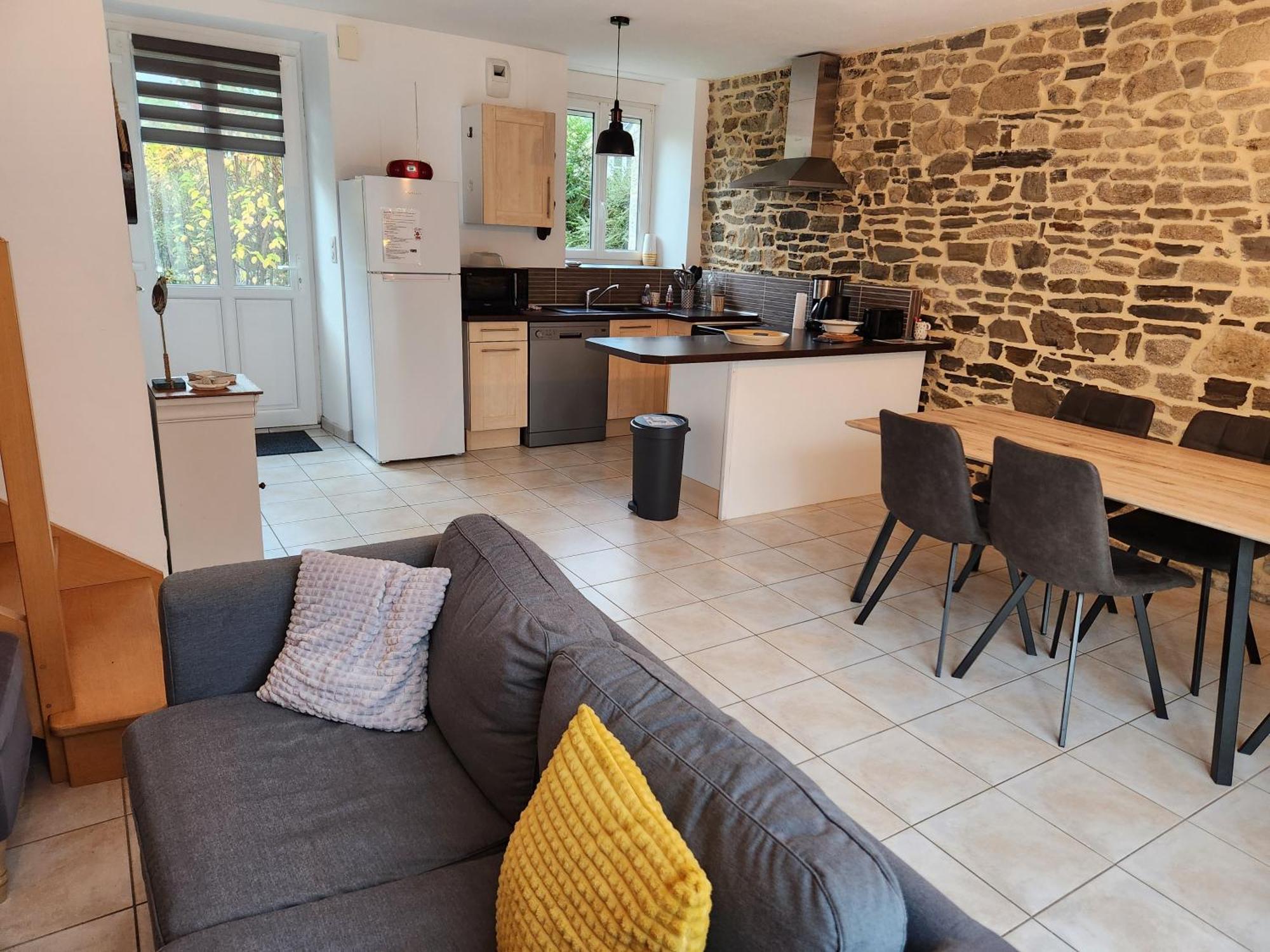 Maison Jullouville Au Calme Esterno foto
