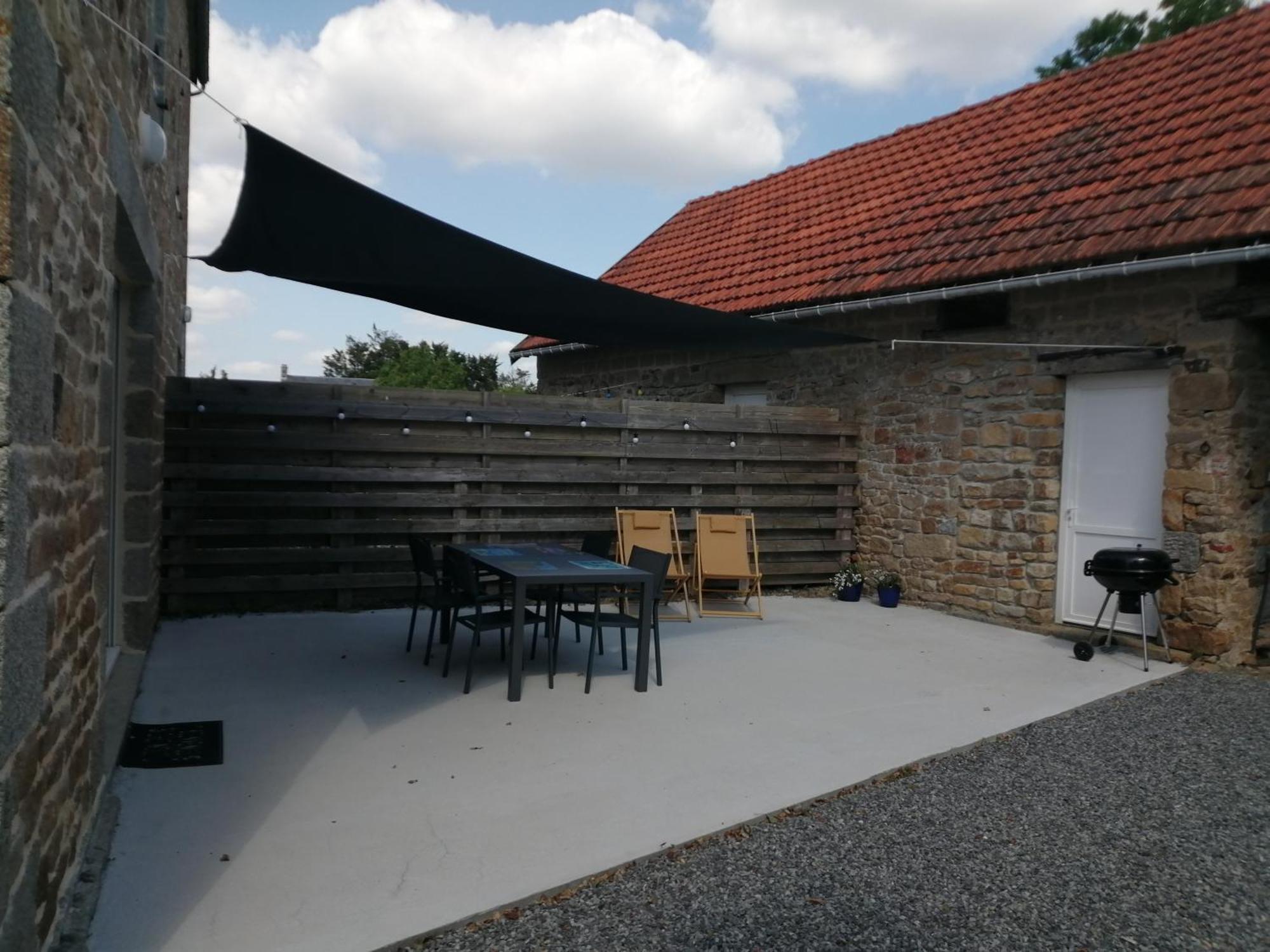 Maison Jullouville Au Calme Esterno foto